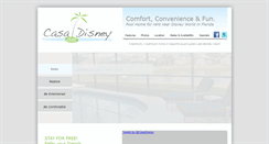 Desktop Screenshot of casadisney.com